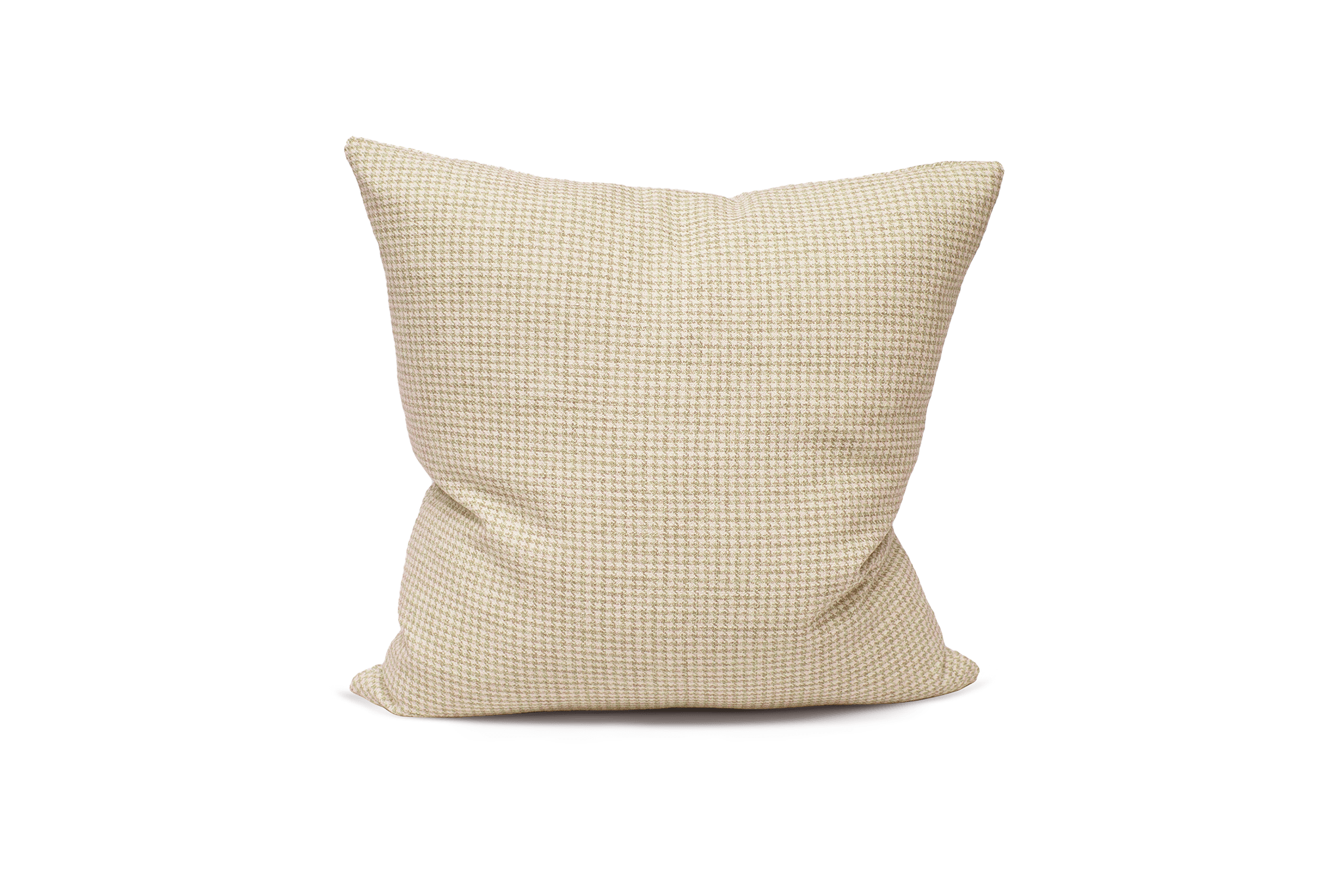 Oat Houndstooth Cushion Cover Cushion Cover Canadian Down & Feather Company