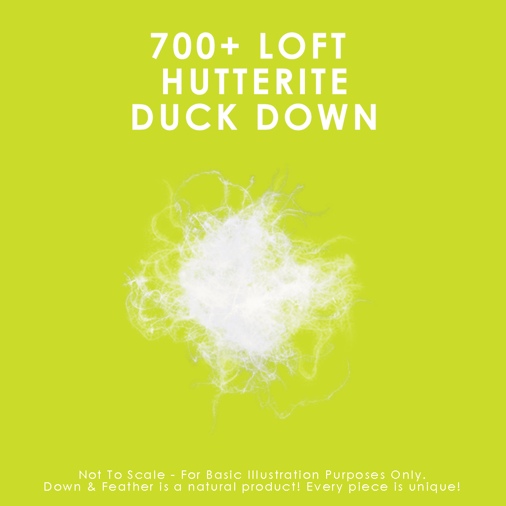 Hutterite White Down Duvet Duvet Canadian Down & Feather Company