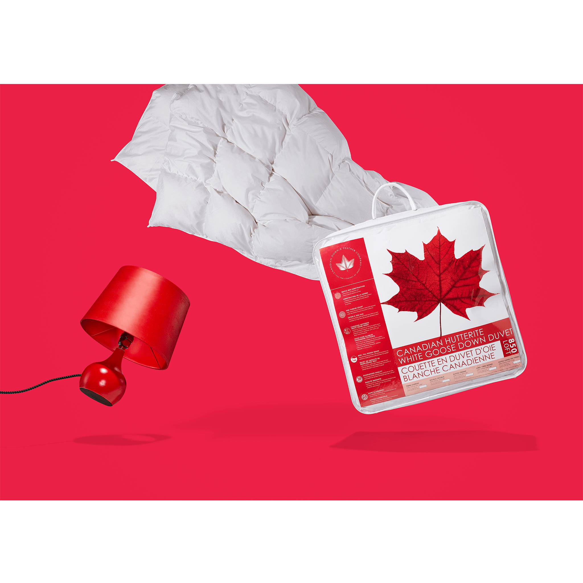 850 Loft Hutterite Goose Down Duvet Duvet Canadian Down & Feather Company