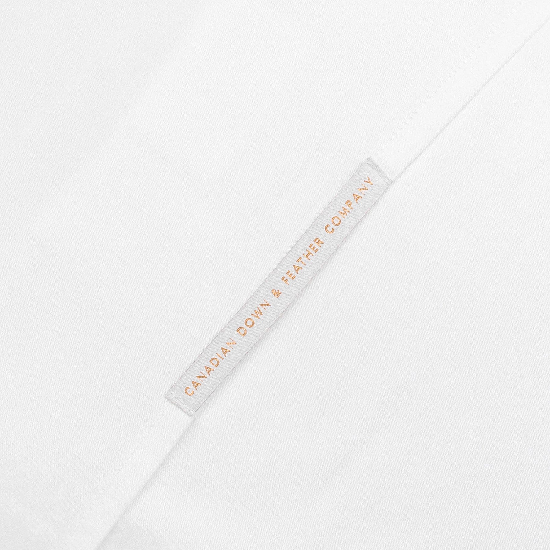 Classic White Pillowcase Pillowcase Canadian Down & Feather Company