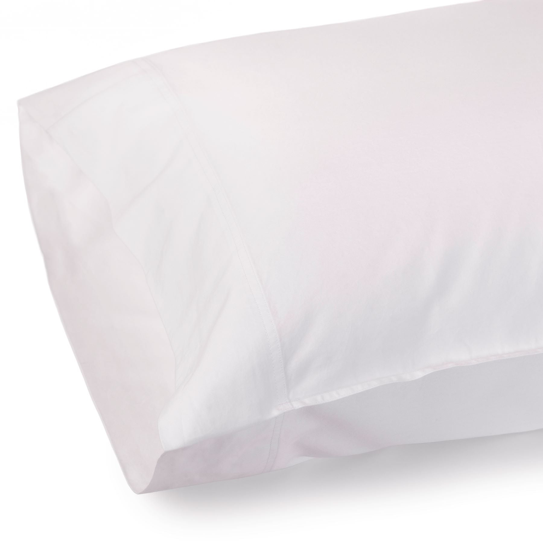 Classic White Open End Pillowcase