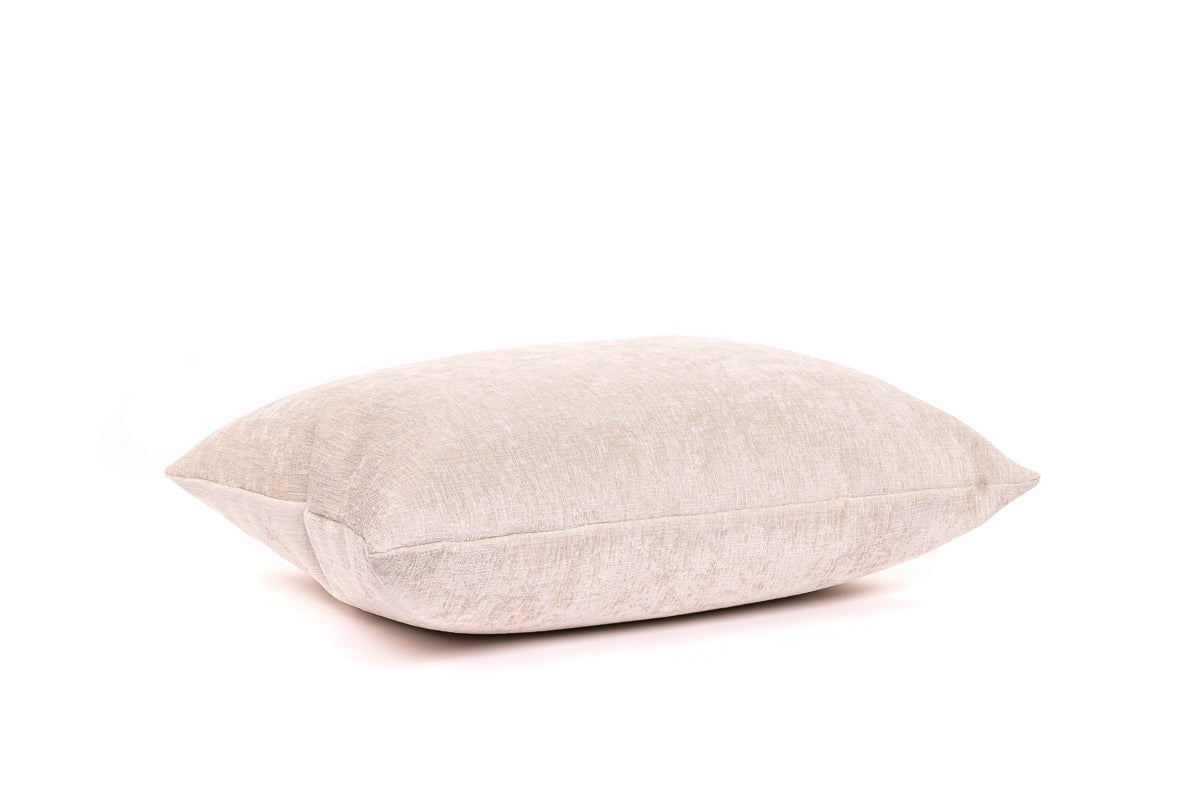 Ivory Chenille Cushion Cover Cushion Cover Canadian Down & Feather Company