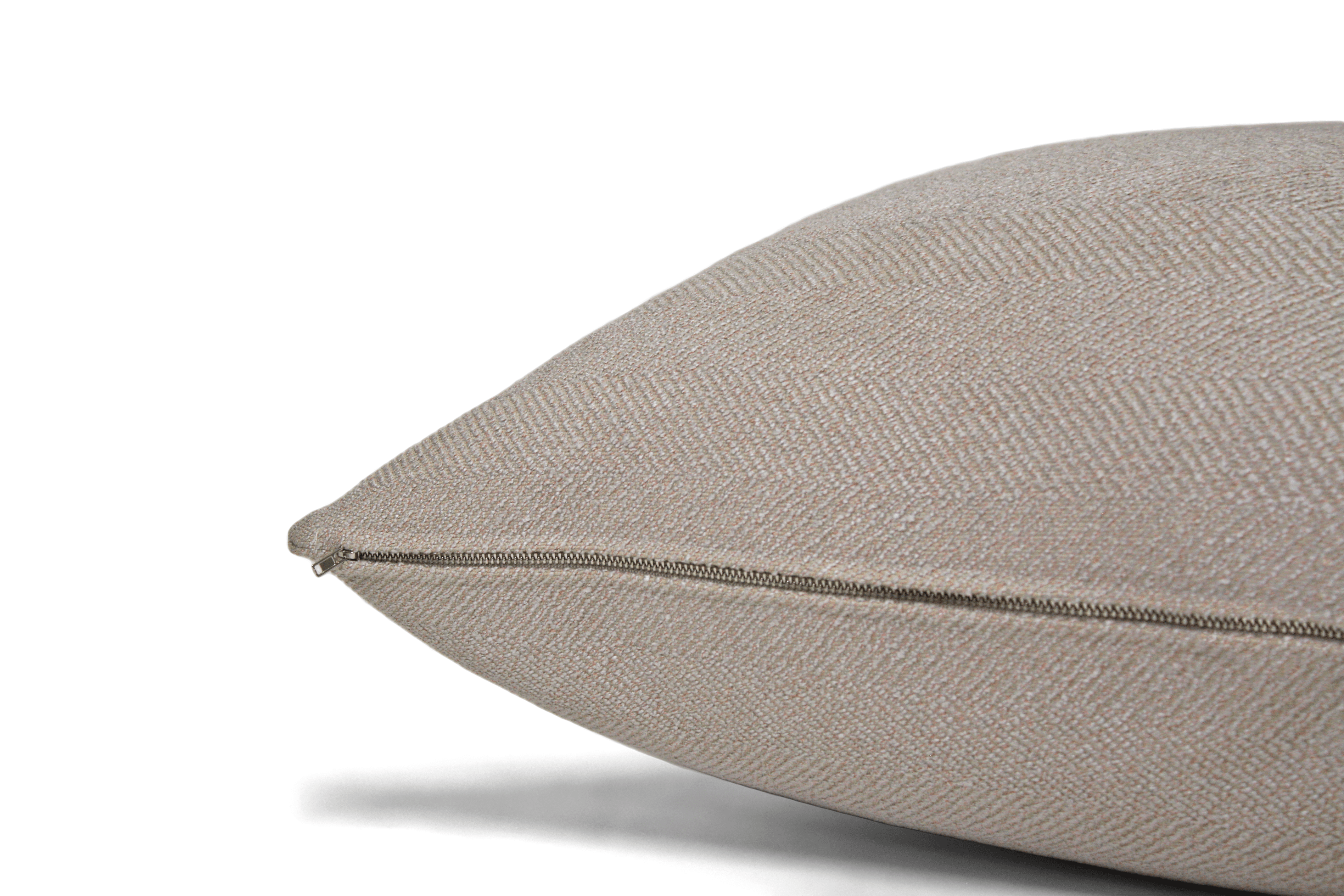 Silver Chevron Cushion Cover Cushion Cover Canadian Down & Feather Company