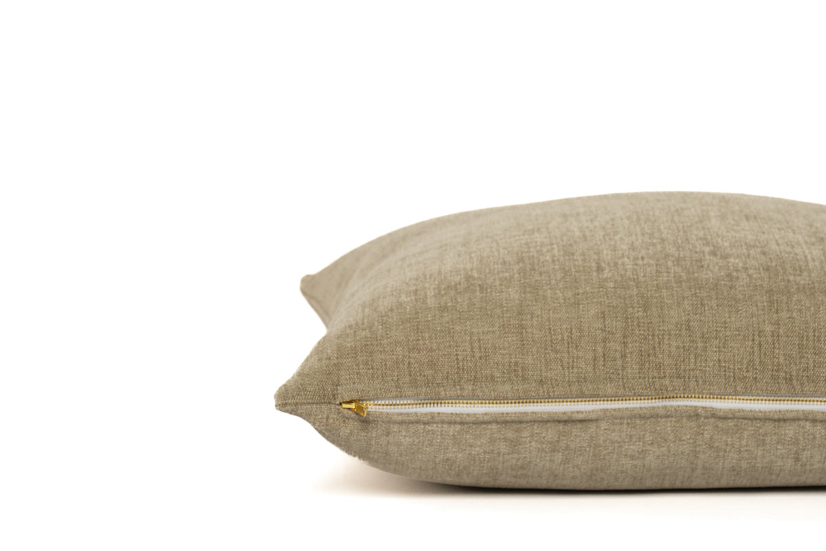 Ecru Chenille Cushion Cover Cushion Cover Canadian Down & Feather Company