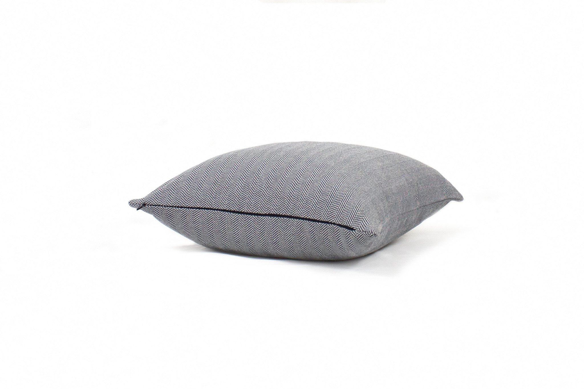 Denim Herringbone Cushion Cover Cushion Cover Canadian Down & Feather Company