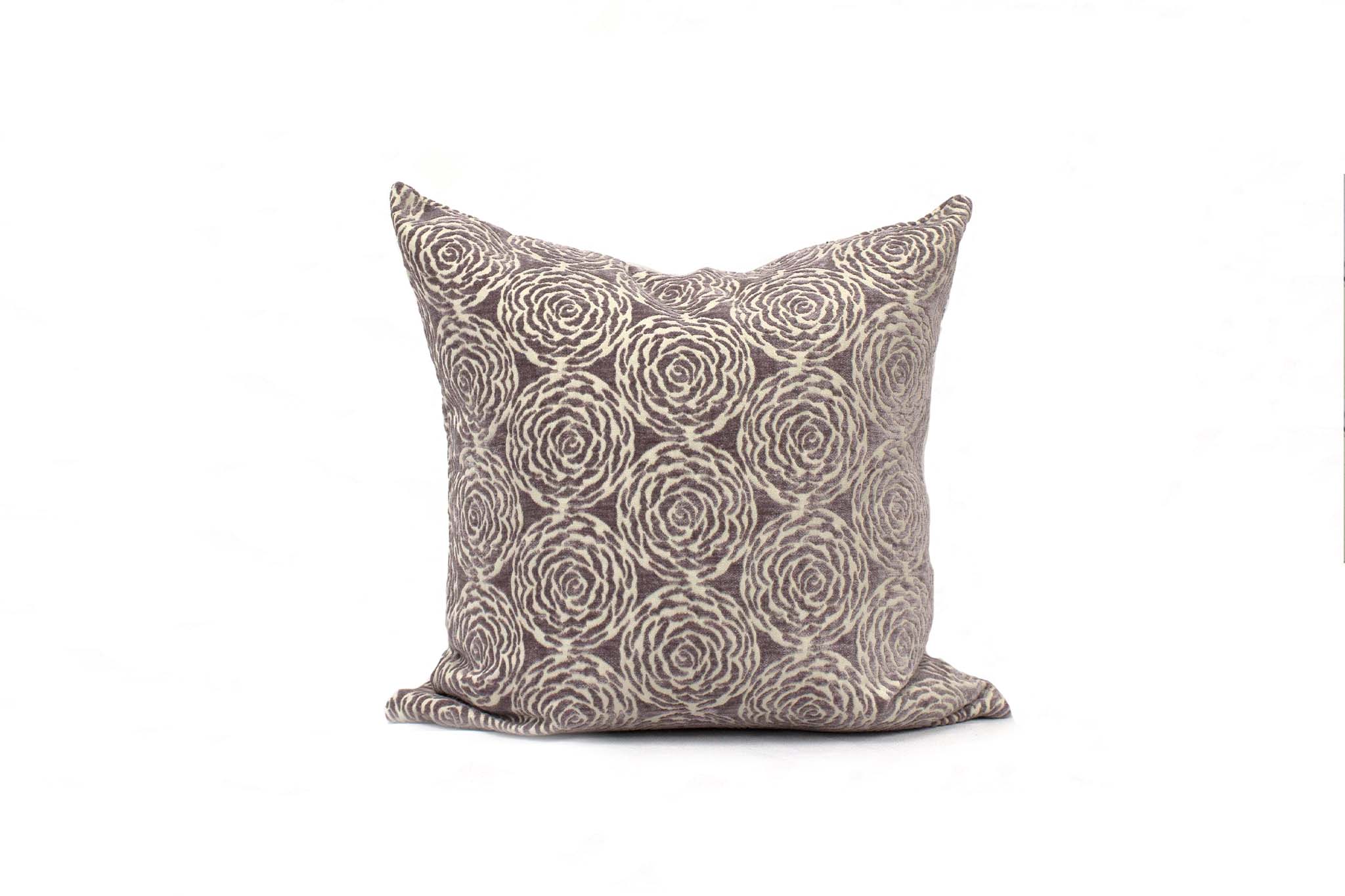 Mauve Floral Cushion Cover Cushion Cover Canadian Down & Feather Company