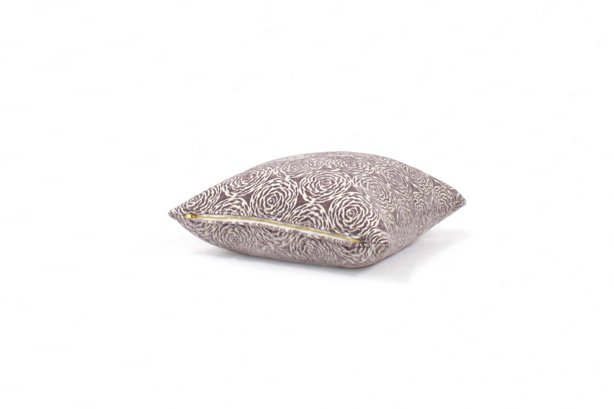 Mauve Floral Cushion Cover Cushion Cover Canadian Down & Feather Company