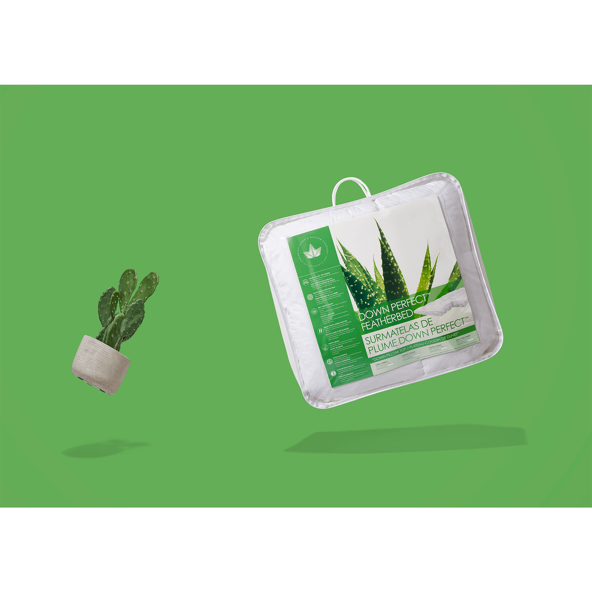 Down Perfect Feather Bed Feather Bed Canadian Down & Feather Company