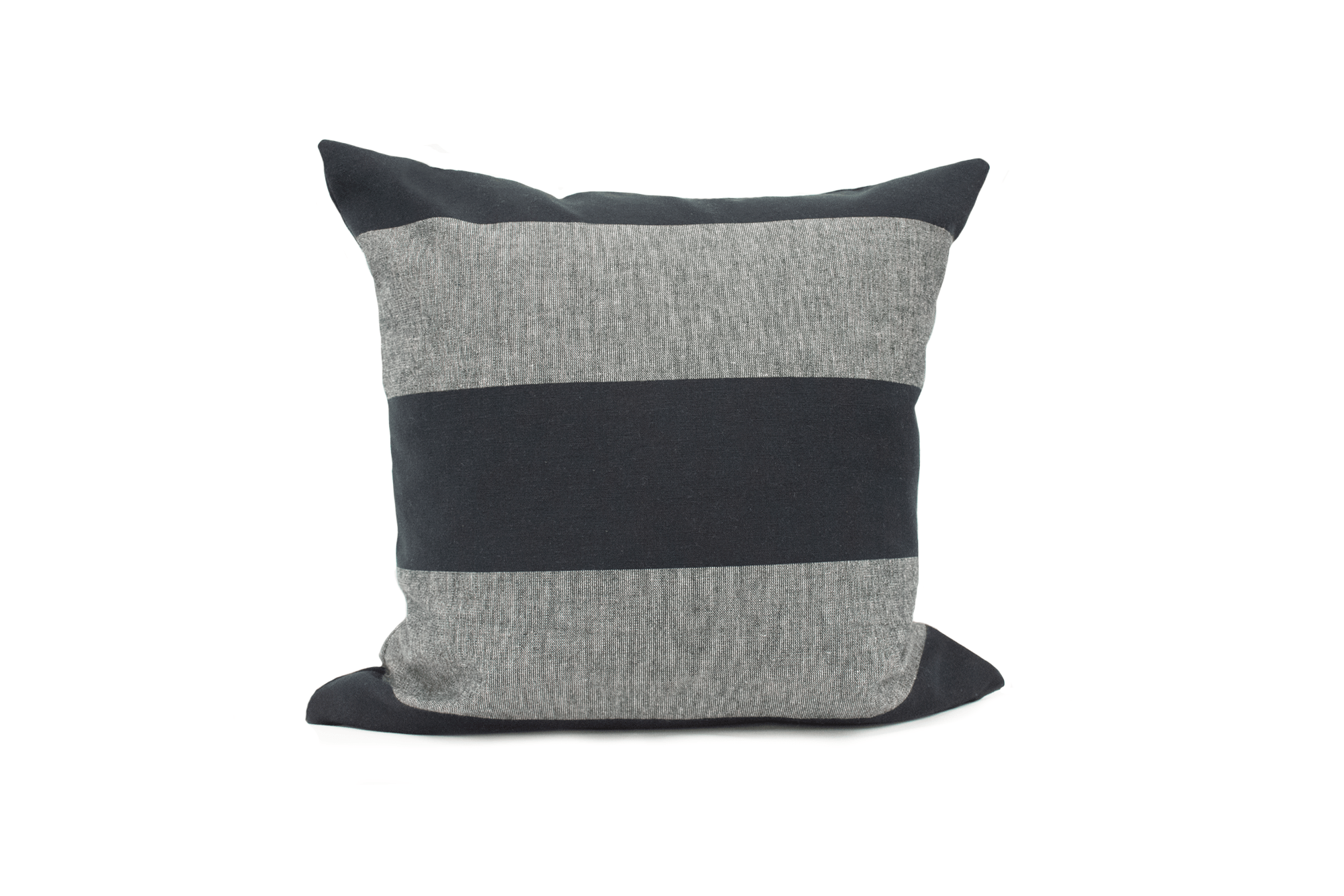 Coal Stripe Cushion Cover Cushion Cover Canadian Down & Feather Company
