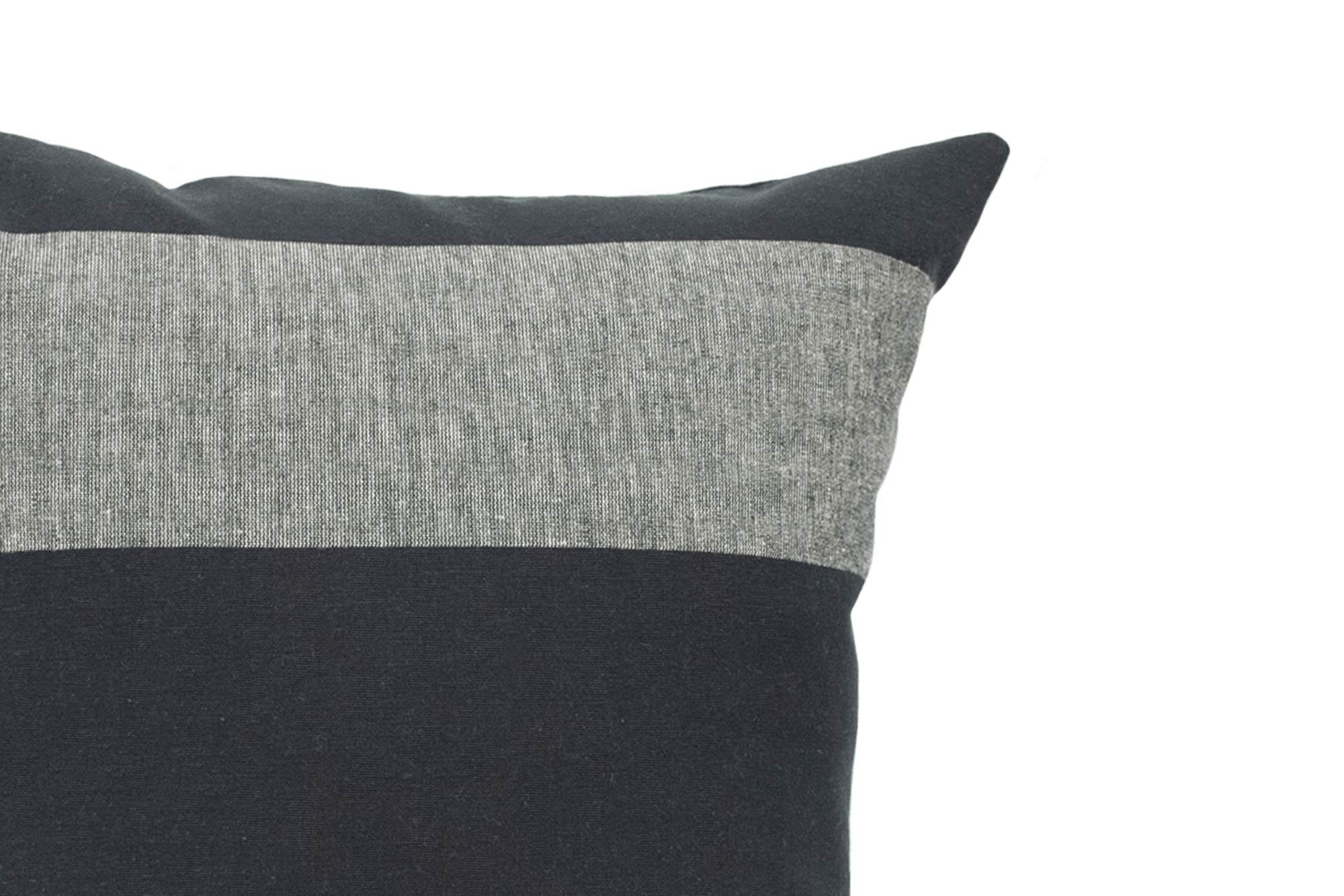 Coal Stripe Cushion Cover Cushion Cover Canadian Down & Feather Company