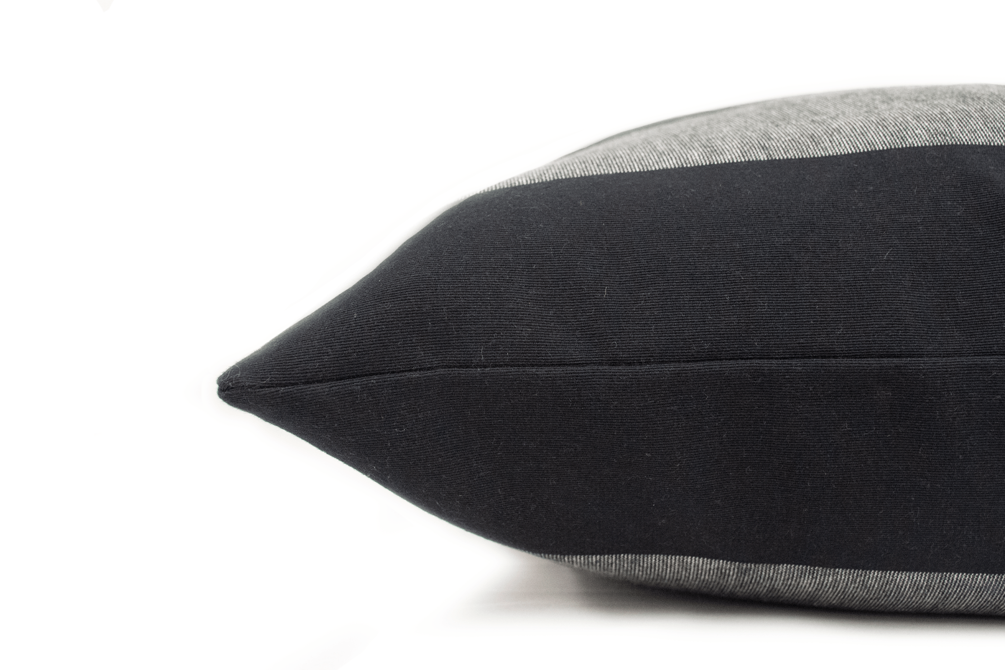 Coal Stripe Cushion Cover Cushion Cover Canadian Down & Feather Company