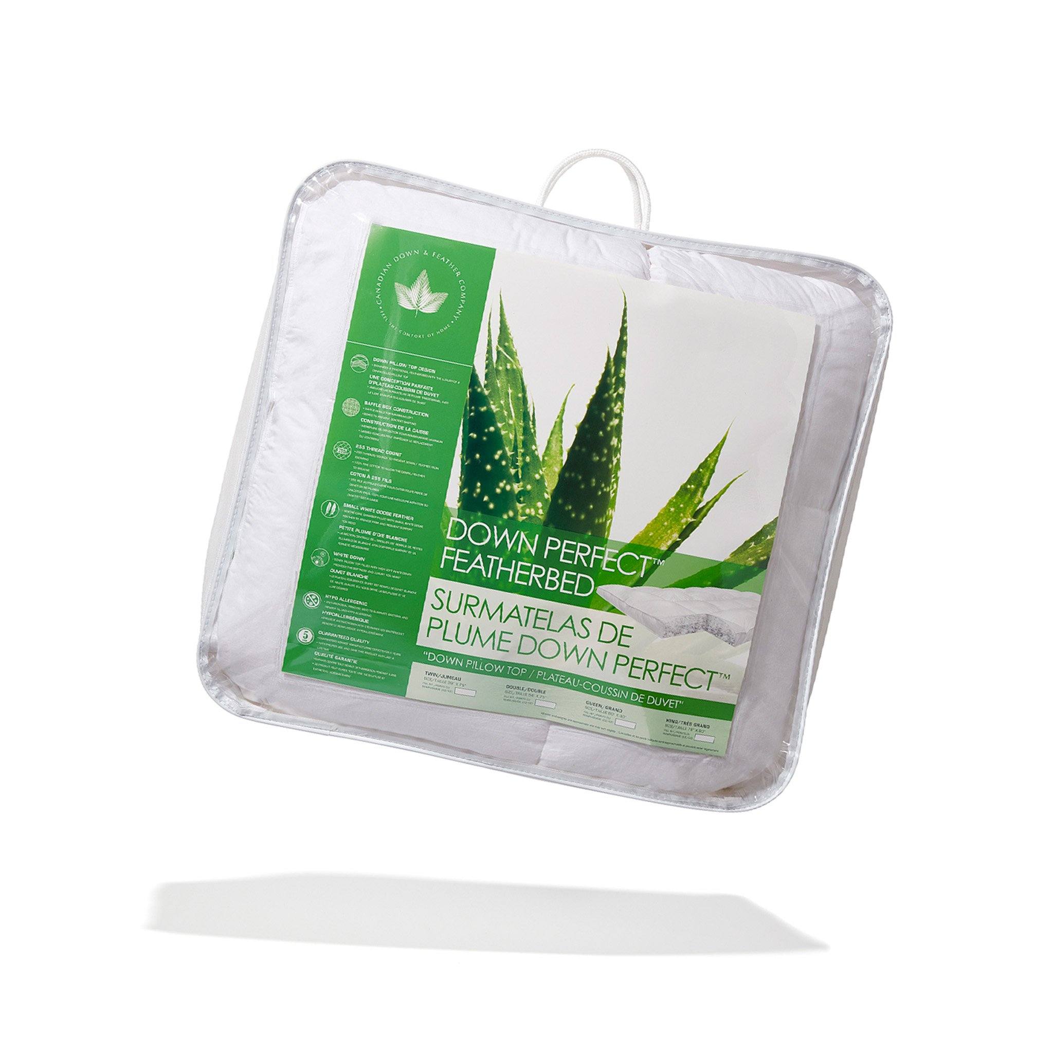 Down Perfect Feather Bed Feather Bed Canadian Down & Feather Company