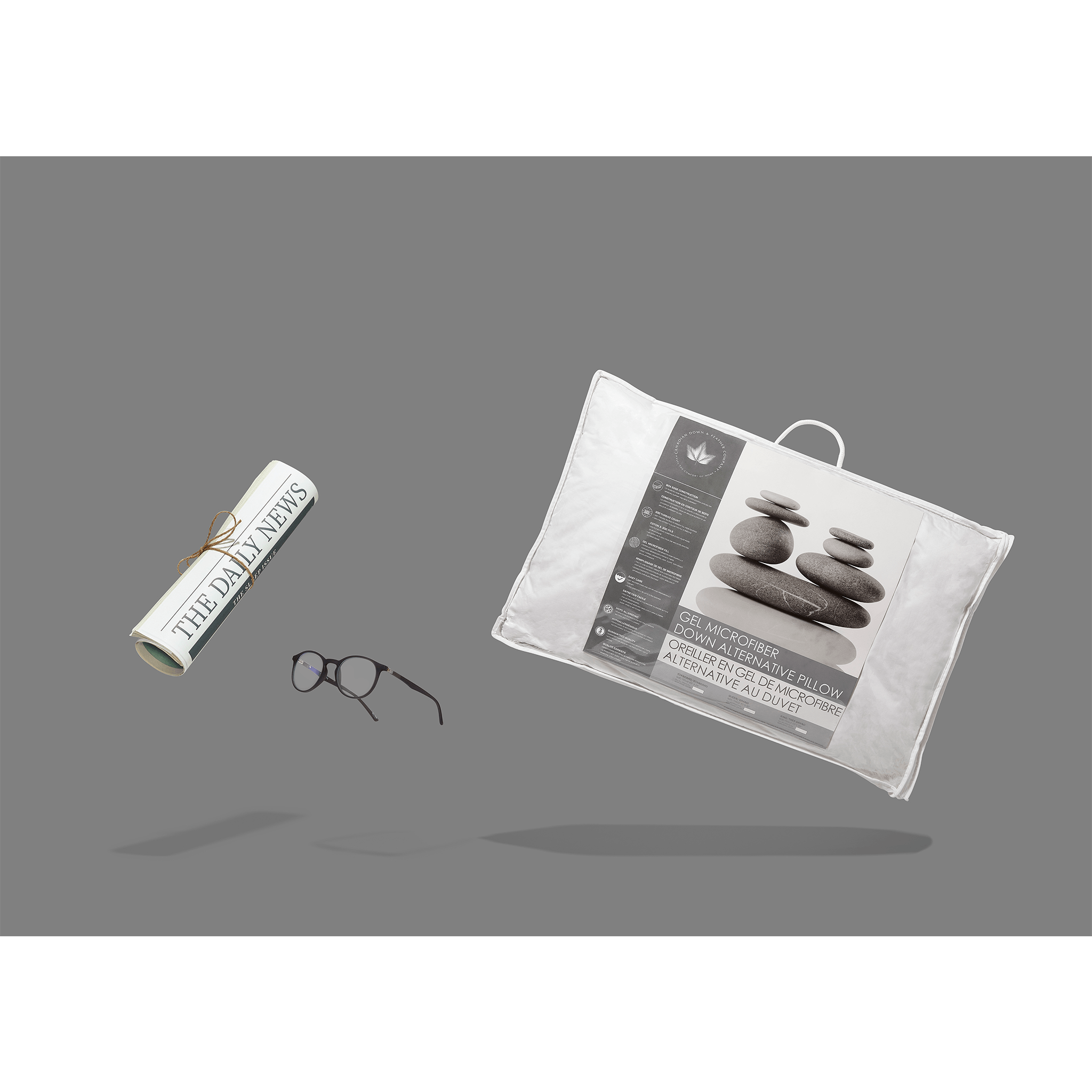 Gel Microfiber Down Alternative Pillow Pillow Canadian Down & Feather Company