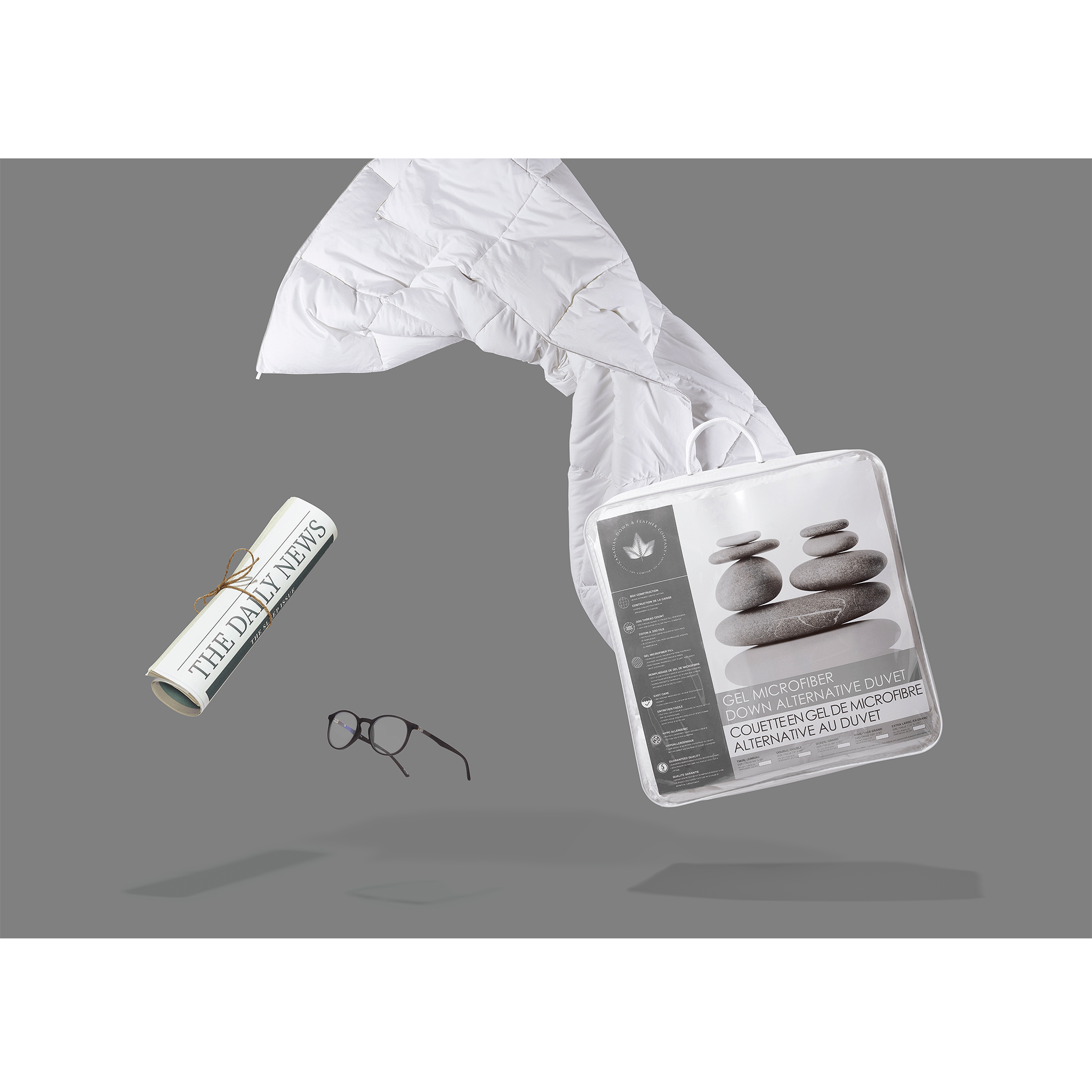 Gel Microfiber Down Alternative Duvet Duvet Canadian Down & Feather Company