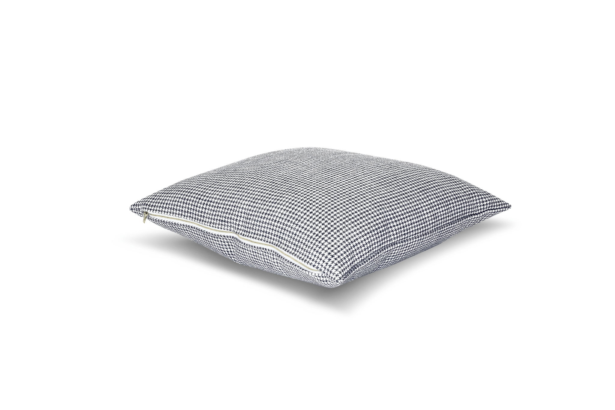 Indigo Houndstooth Cushion Cover Cushion Cover Canadian Down & Feather Company