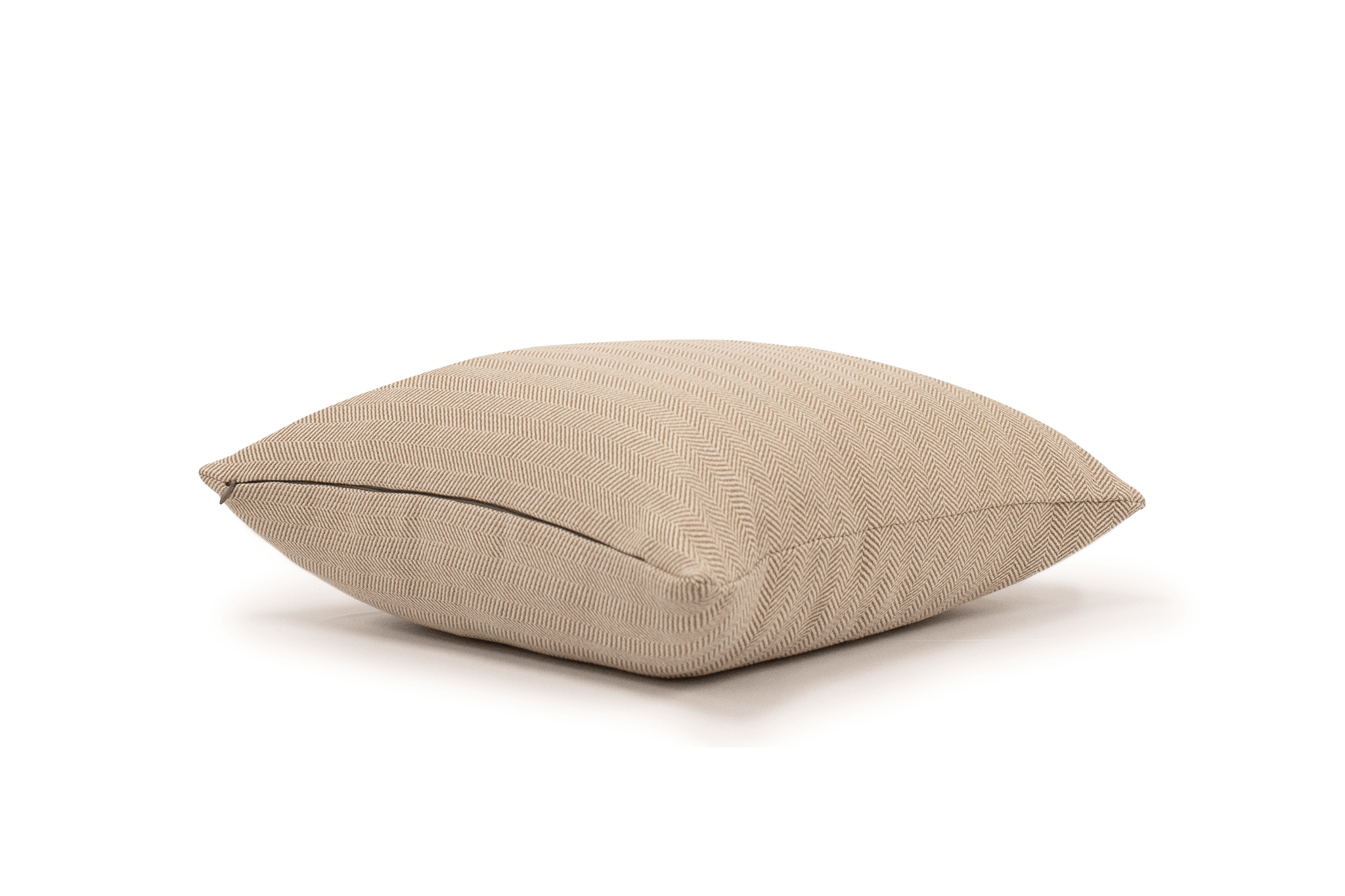 Mushroom Herringbone Cushion Cover Cushion Cover Canadian Down & Feather Company