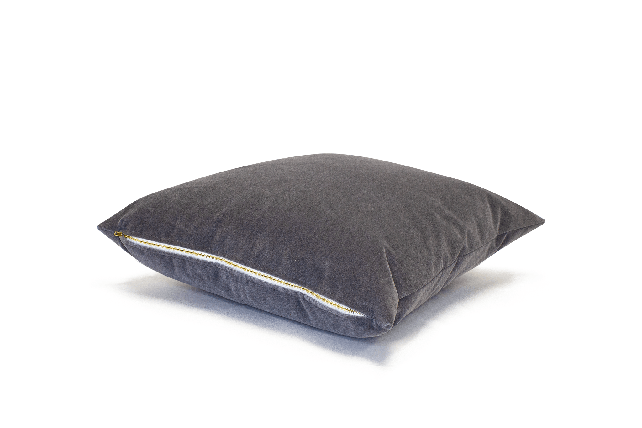 Grey Velvet Cushion Cover Cushion Cover Canadian Down & Feather Company