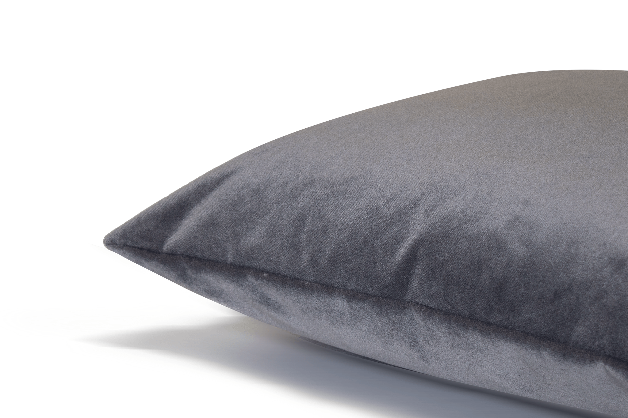 Grey Velvet Cushion Cover Cushion Cover Canadian Down & Feather Company