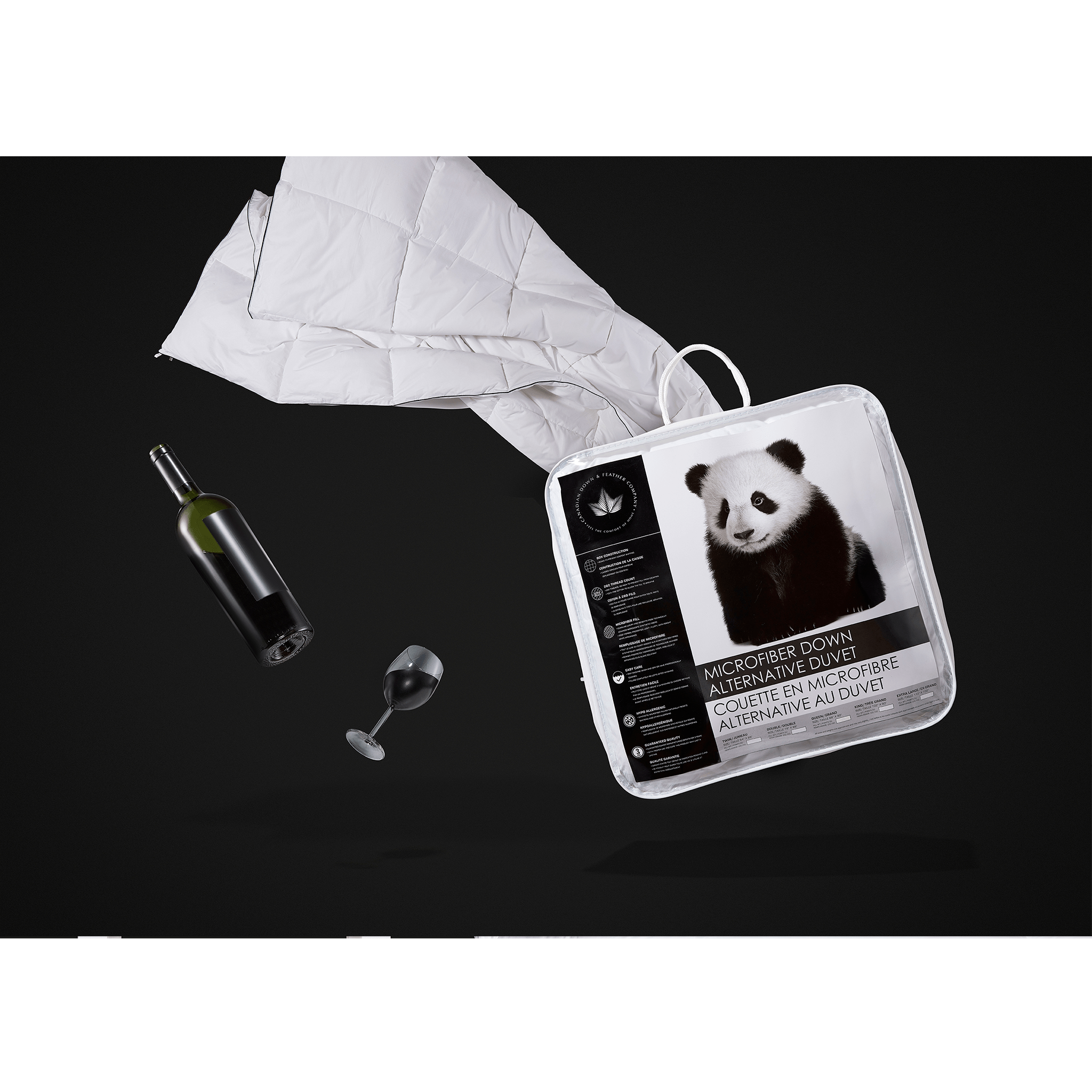 Microfiber Down Alternative Duvet Duvet Canadian Down & Feather Company