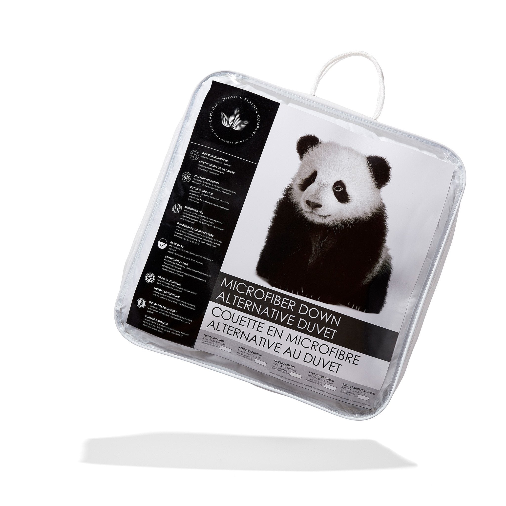 Microfiber Down Alternative Duvet Duvet Canadian Down & Feather Company