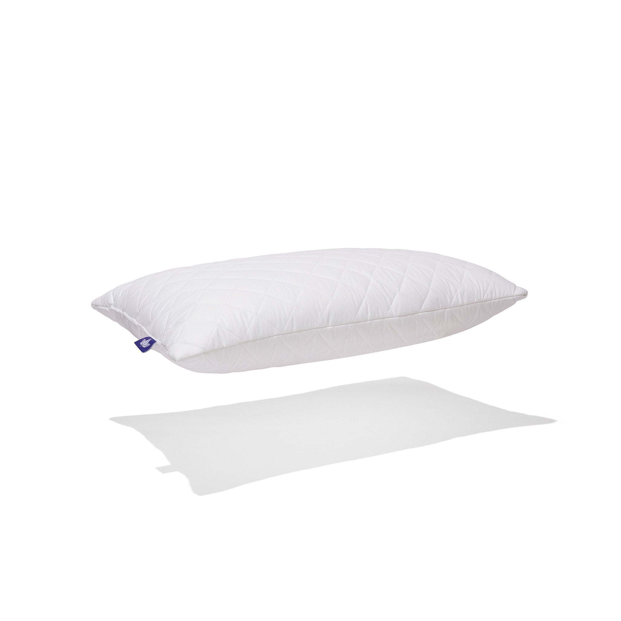 Quilted White Goose Feather Pillow Pillow Canadian Down & Feather Company
