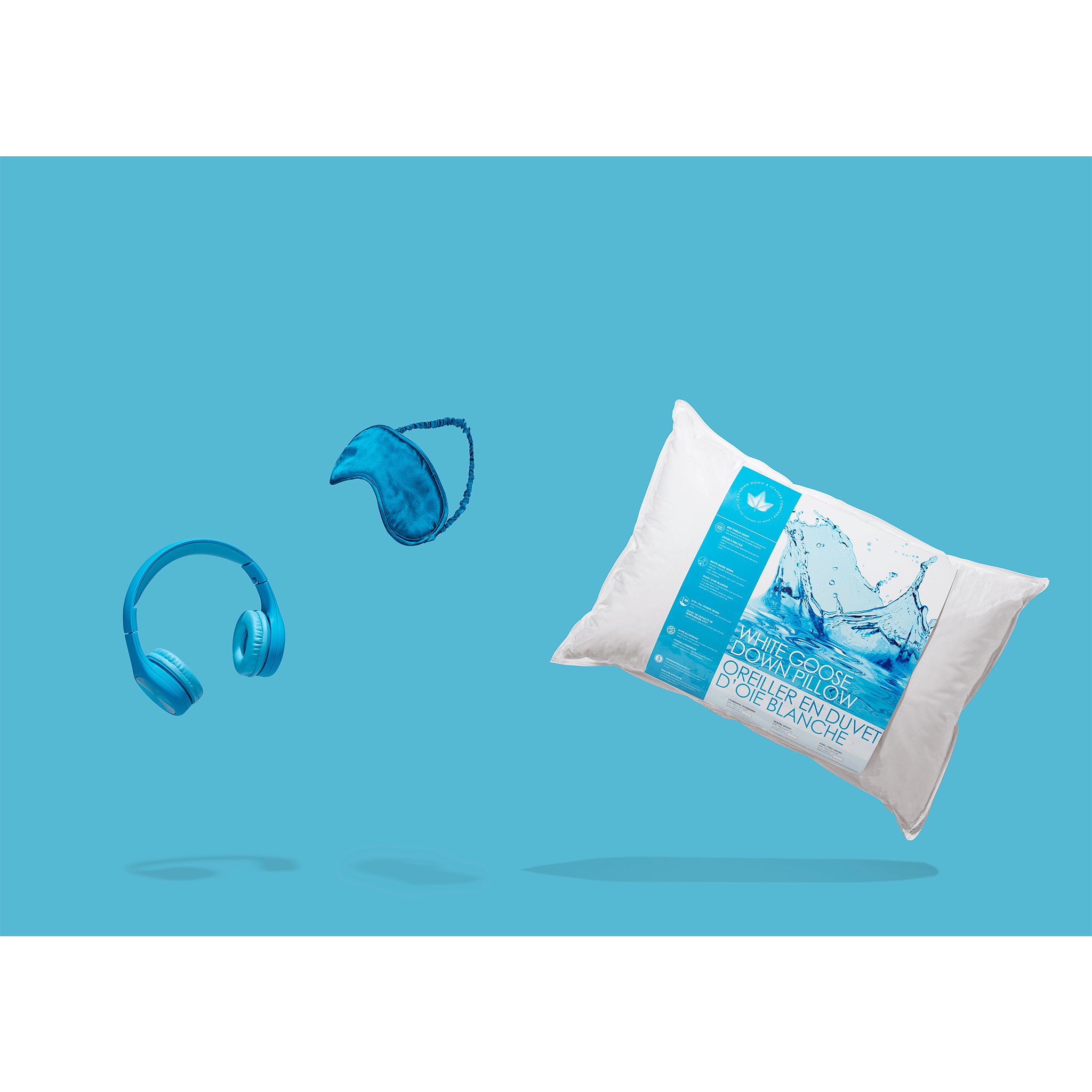 White Goose Down Pillow Pillow Canadian Down & Feather Company