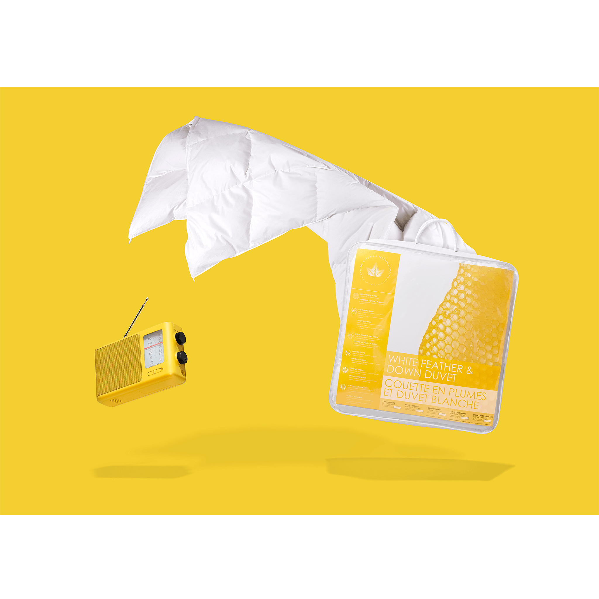 White Feather & Down Duvet Duvet Canadian Down & Feather Company