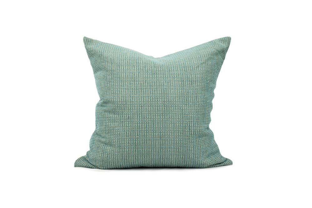 Turquoise Boucle Cushion Cover Cushion Cover Canadian Down & Feather Company