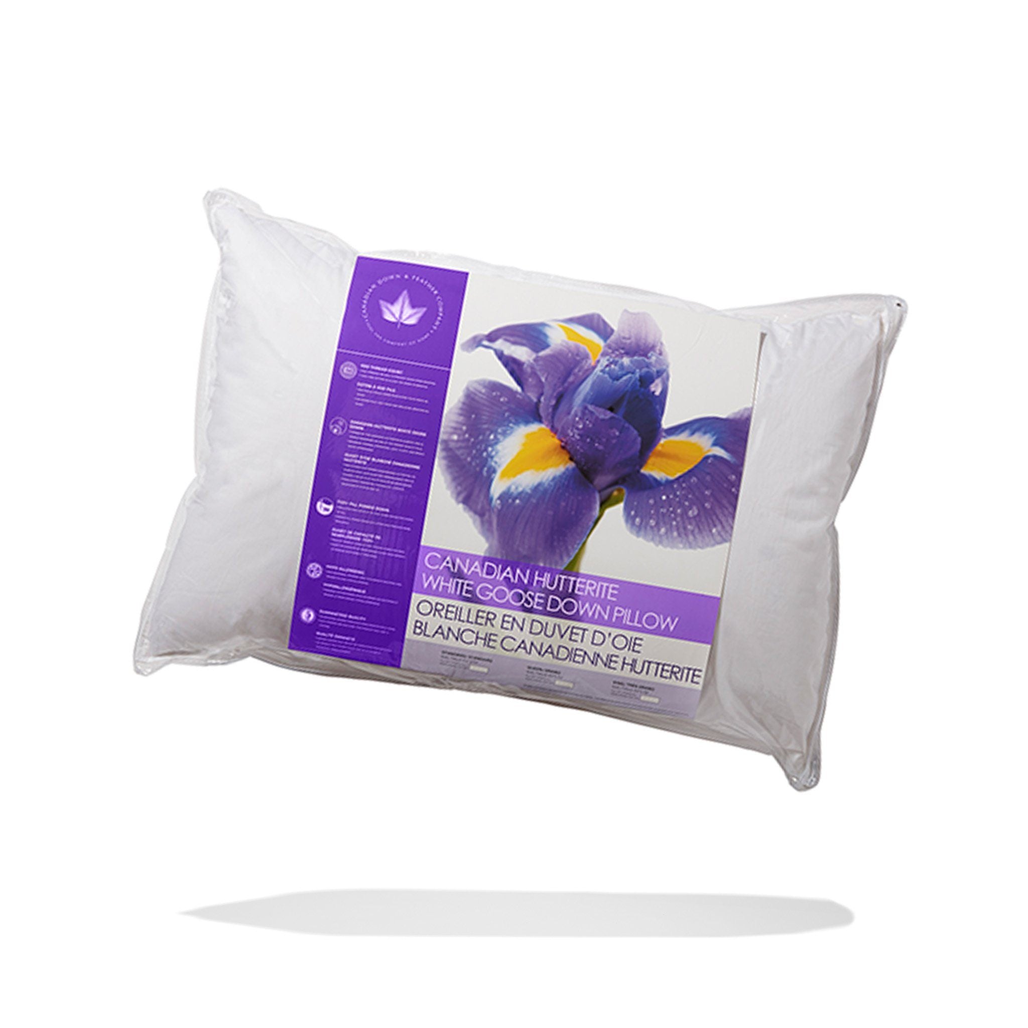 Hutterite Goose Down Pillow Pillow Canadian Down & Feather Company