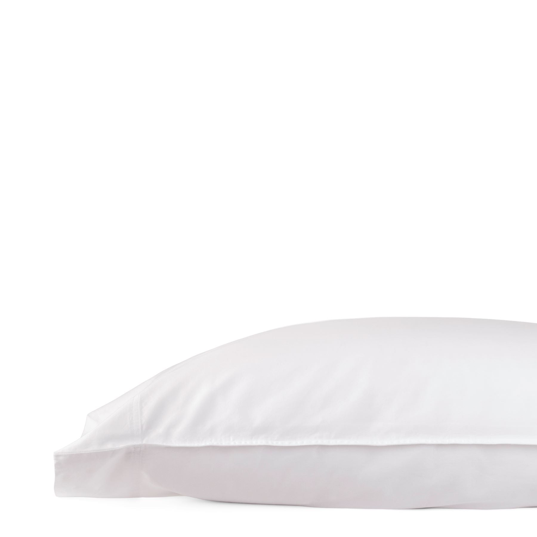 Classic White Open End Pillowcase