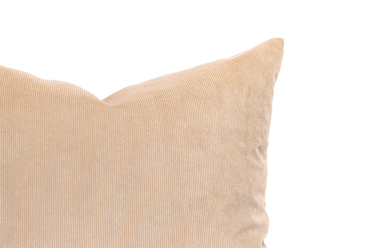 Tan Cord Cushion Cover Cushion Cover Canadian Down & Feather Company 