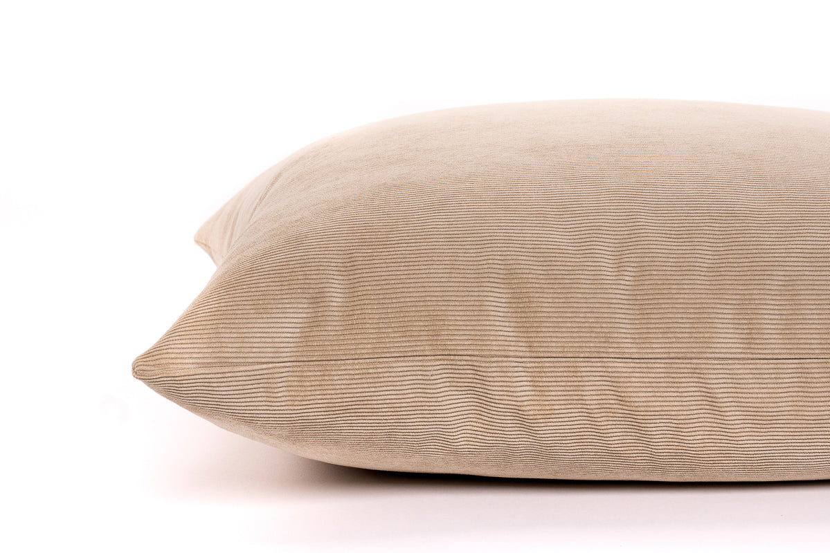 Tan Cord Cushion Cover Cushion Cover Canadian Down & Feather Company 