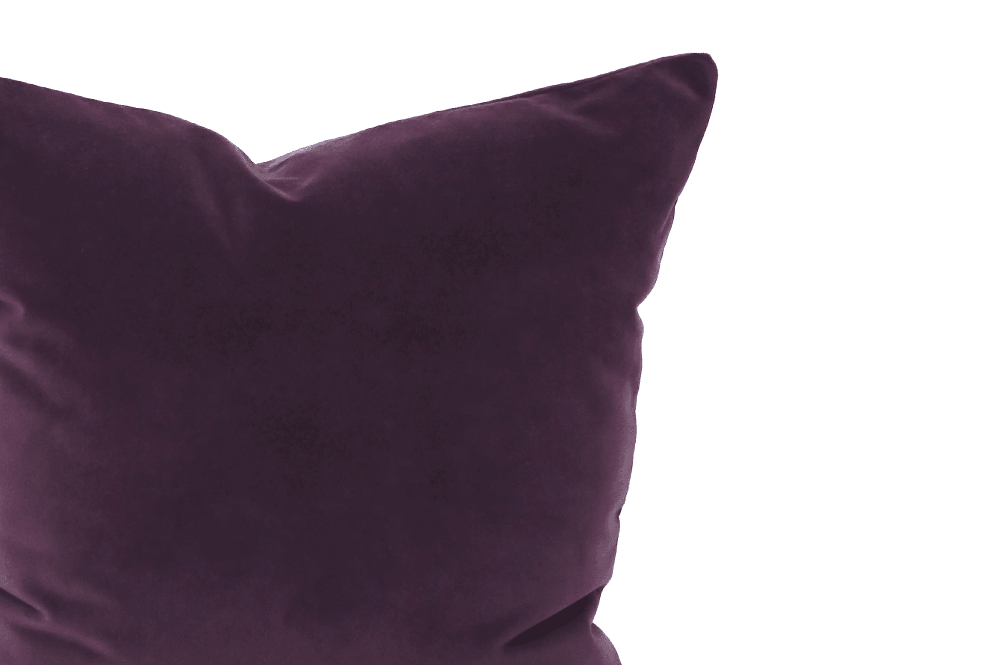 Plum Velvet Cushion Cover Cushion Cover Canadian Down & Feather Company 