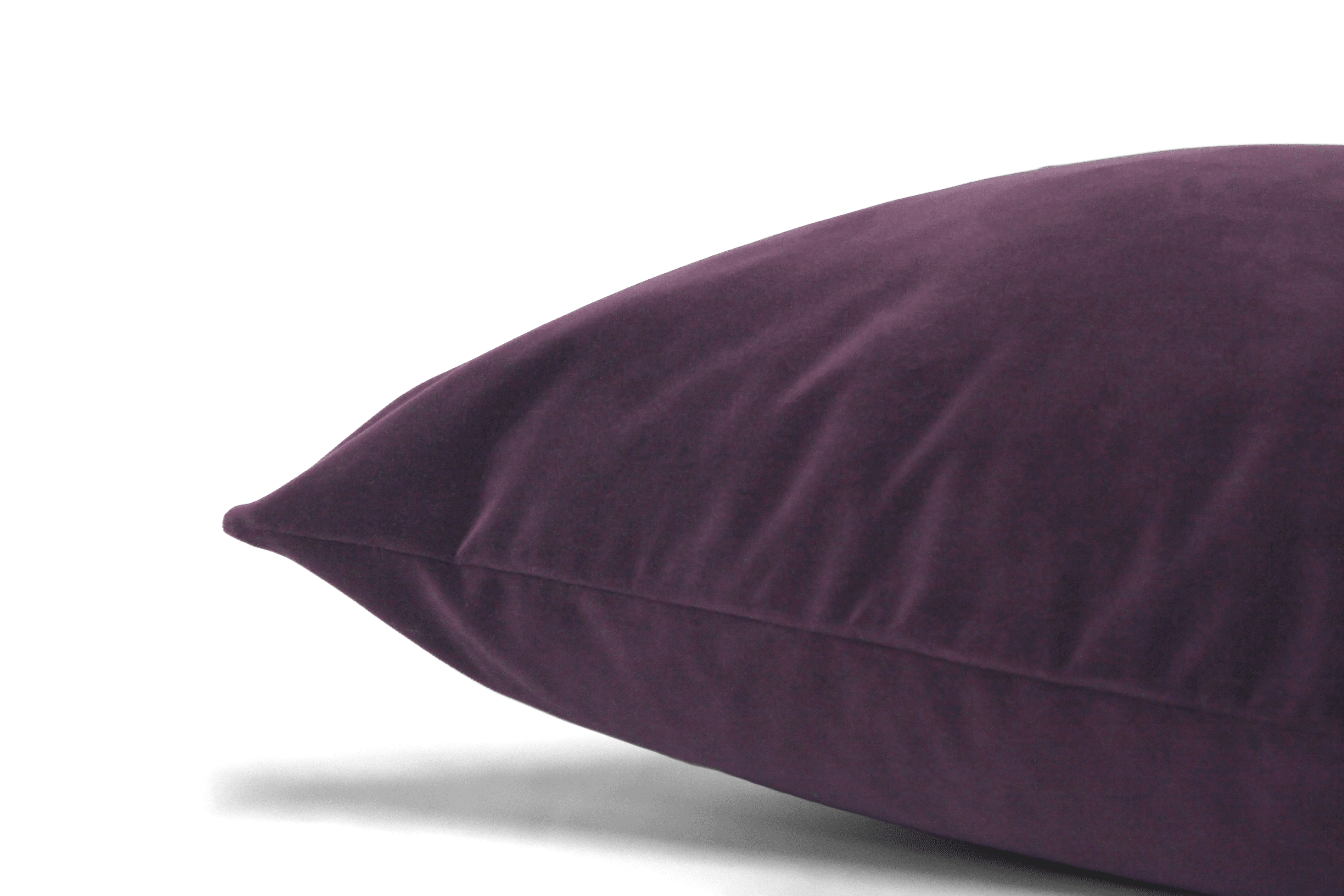 Plum Velvet Cushion Cover Cushion Cover Canadian Down & Feather Company 