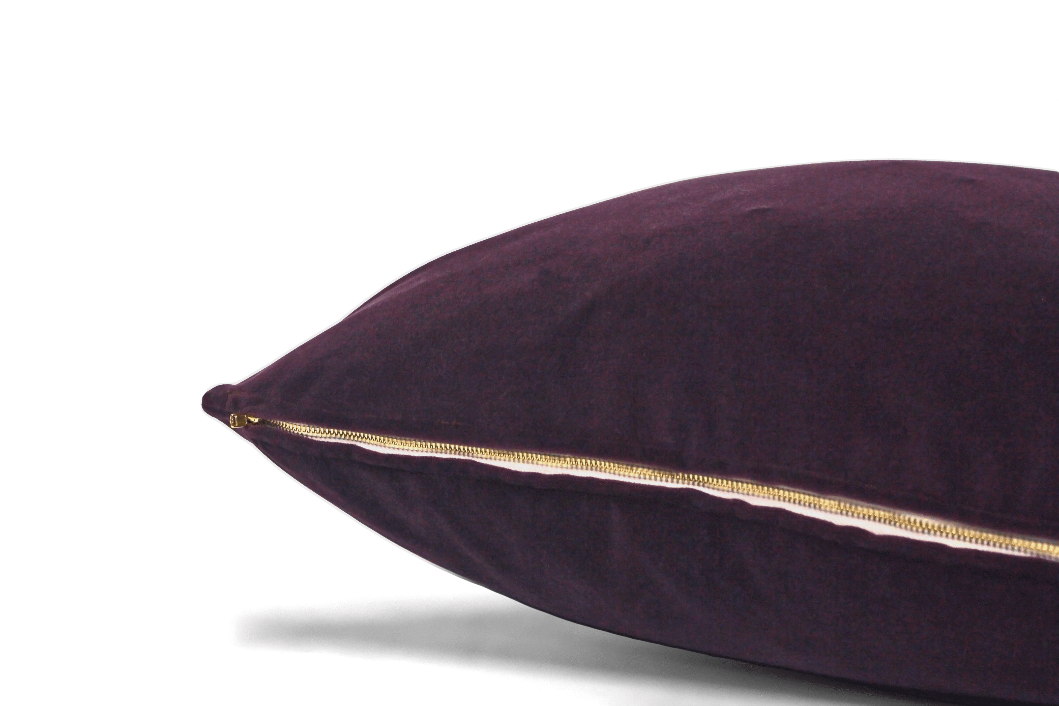 Plum Velvet Cushion Cover Cushion Cover Canadian Down & Feather Company 