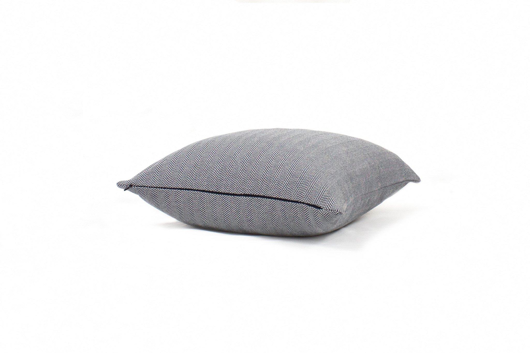 Denim Herringbone Cushion Cover Cushion Cover Canadian Down & Feather Company 