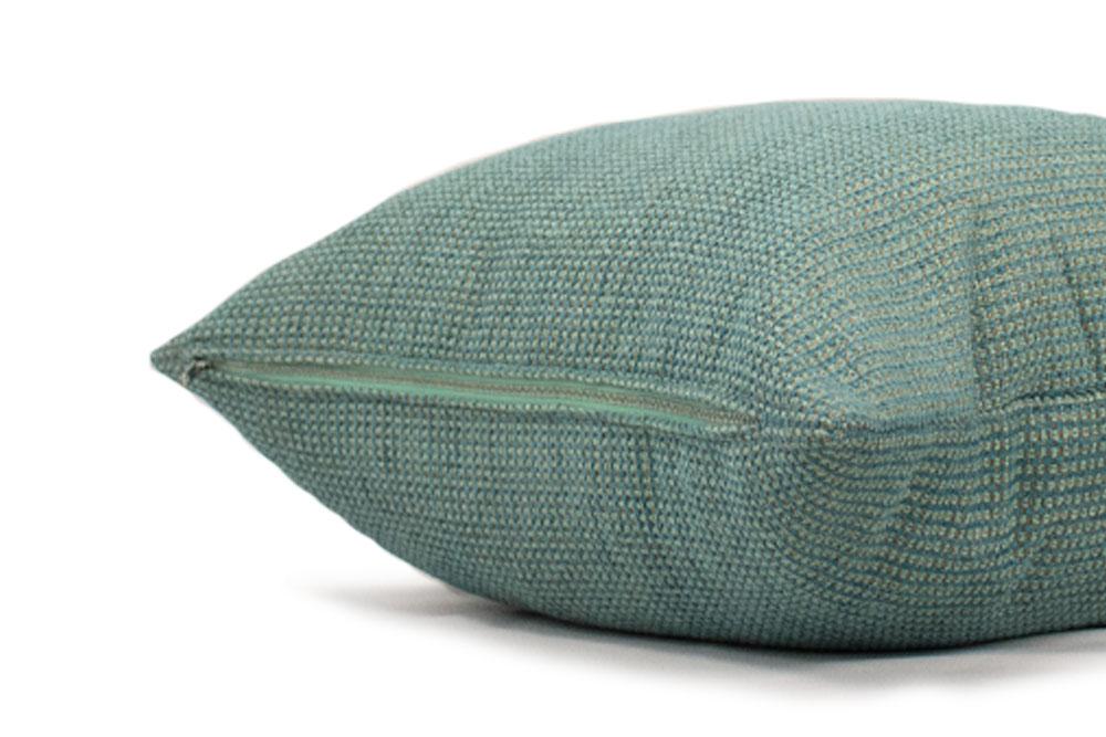 Turquoise Boucle Cushion Cover Cushion Cover Canadian Down & Feather Company 